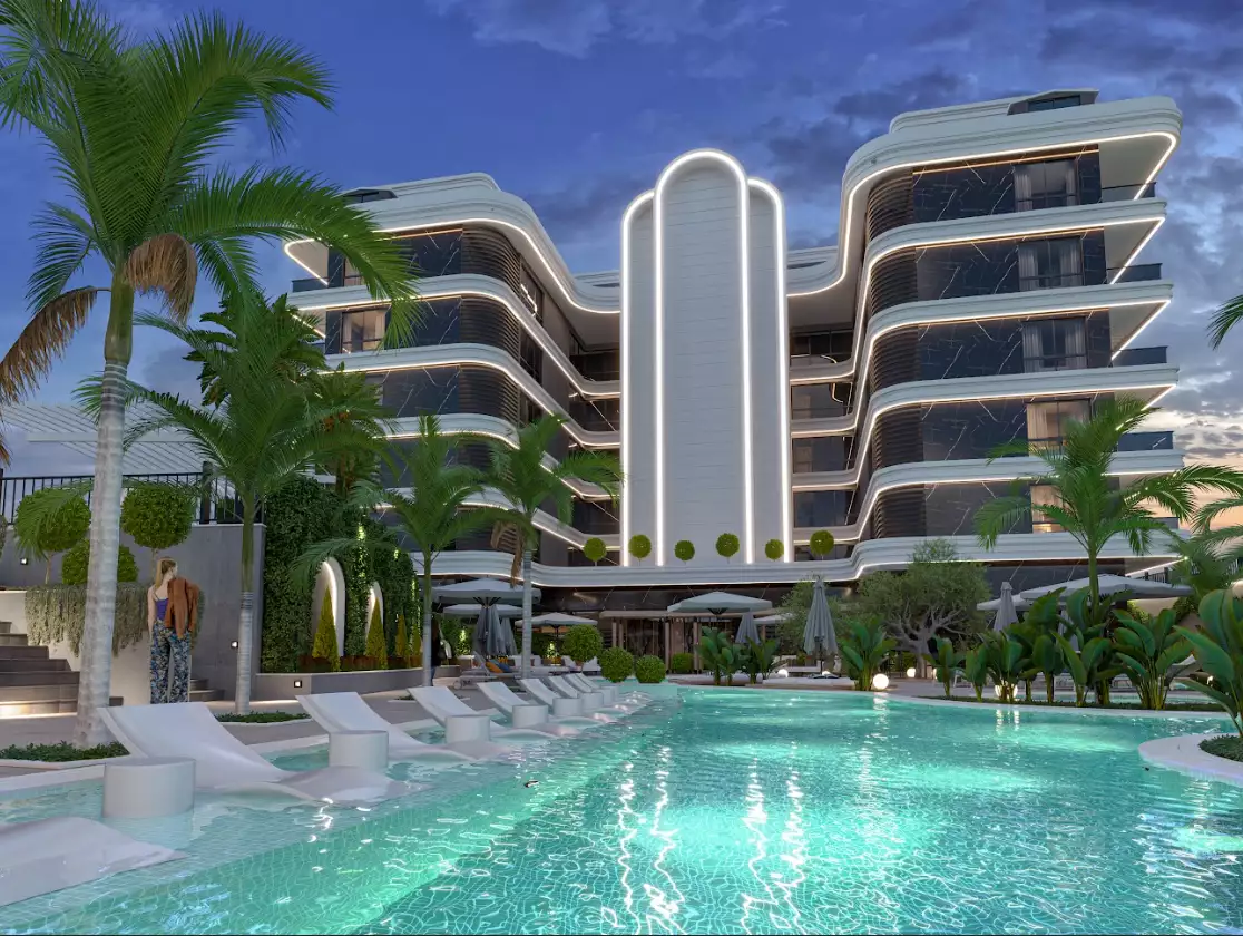 Flat 57m² in Turkey, Kestel. Priced at 305000€ rent photo-13