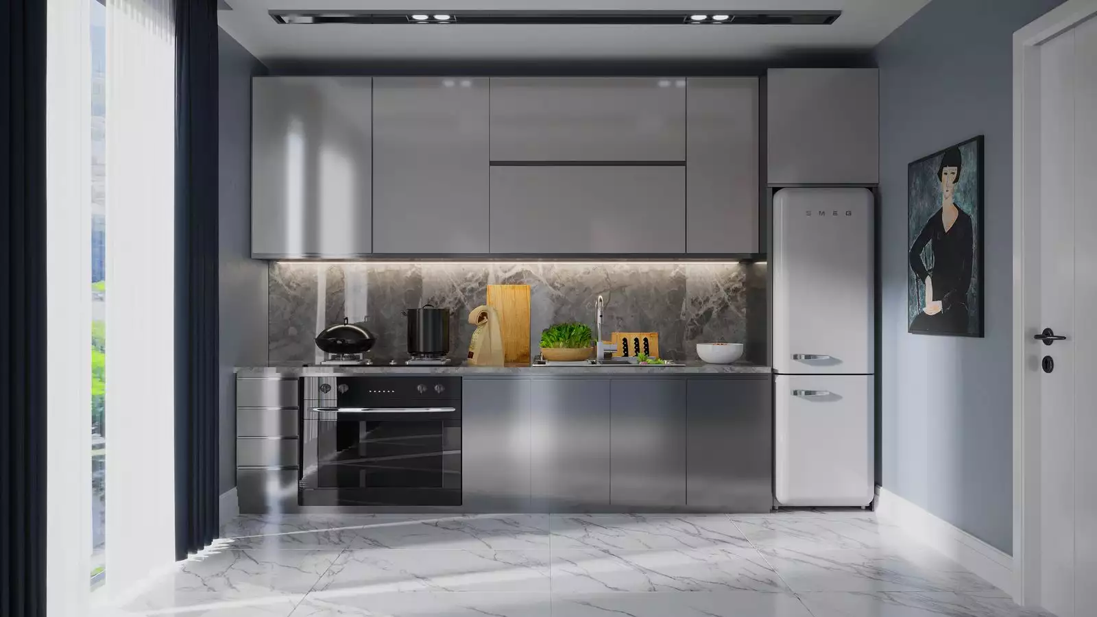 Flat 50m² in Turkey, Kestel. Priced at 145000€ rent photo-25
