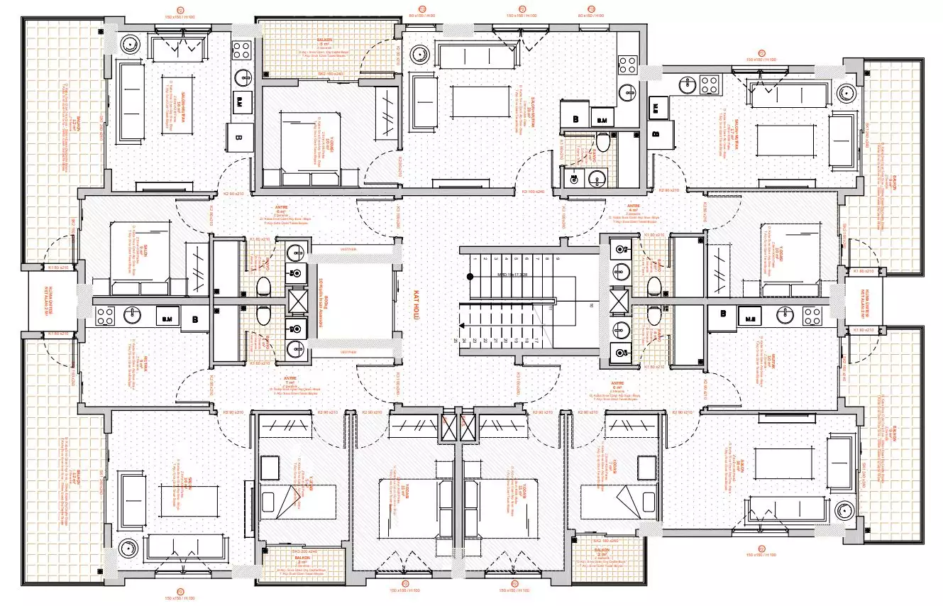 Flat 50m² in Turkey, Kestel. Priced at 145000€ rent photo-31