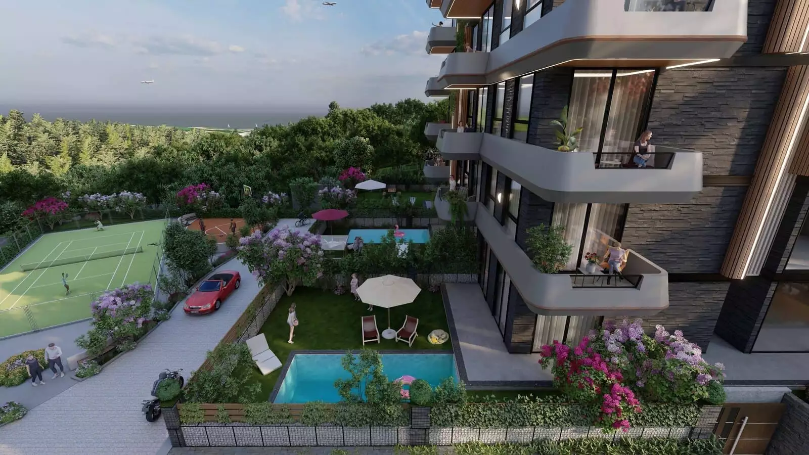Flat 52m² in Turkey, Kestel. Priced at 180000€ rent photo-7