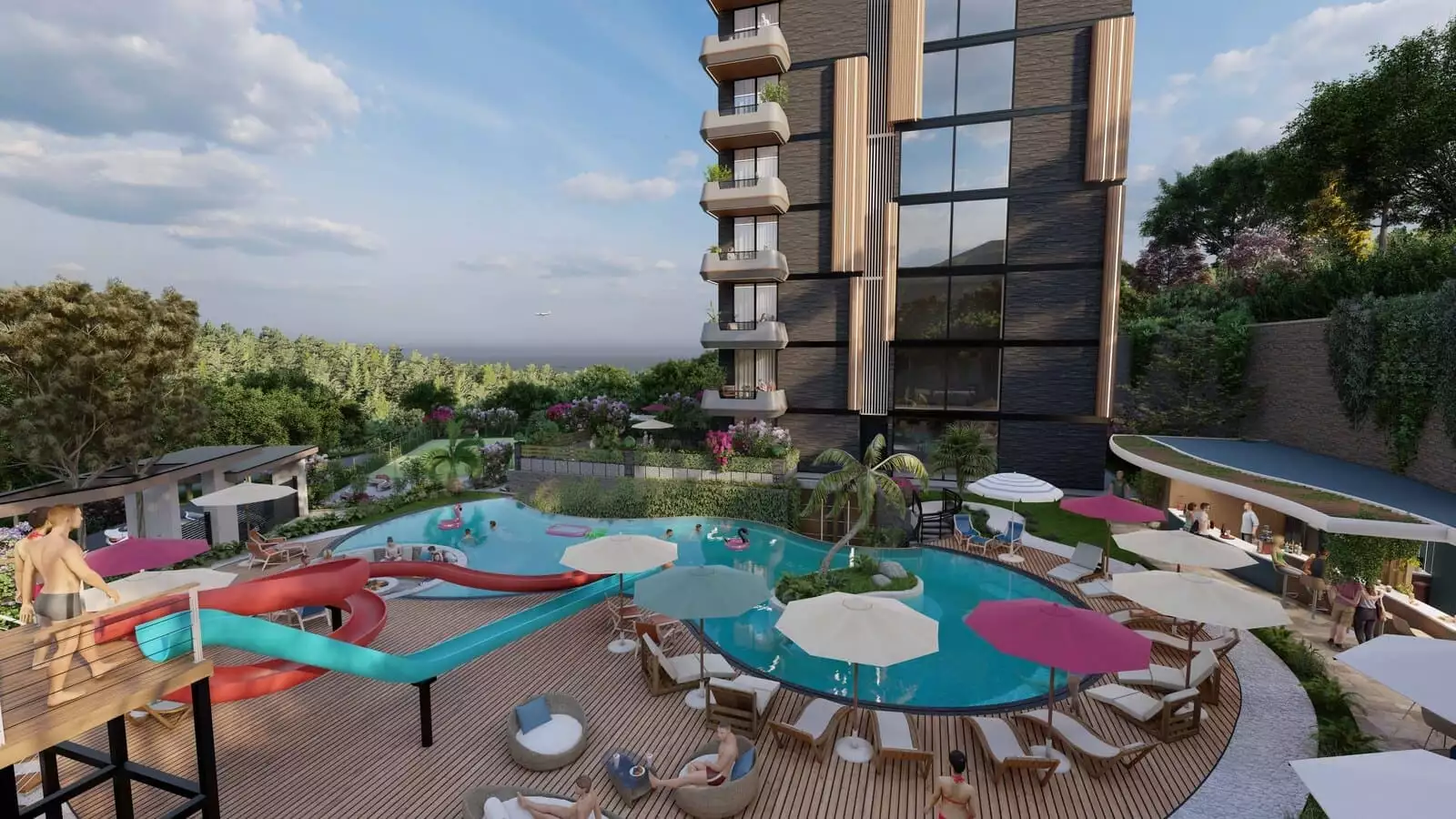 Flat 52m² in Turkey, Kestel. Priced at 180000€ rent photo-8
