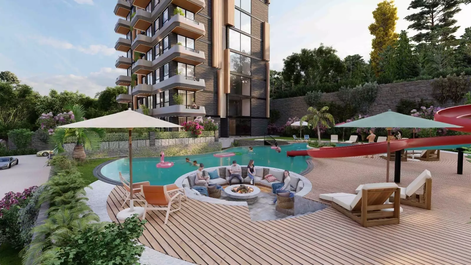 Flat 52m² in Turkey, Kestel. Priced at 180000€ rent photo-9