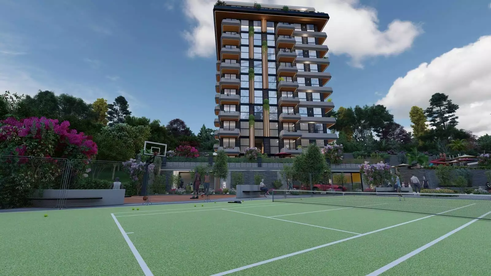 Flat 52m² in Turkey, Kestel. Priced at 180000€ rent photo-12
