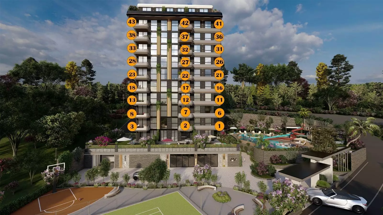 Flat 52m² in Turkey, Kestel. Priced at 180000€ rent photo-29