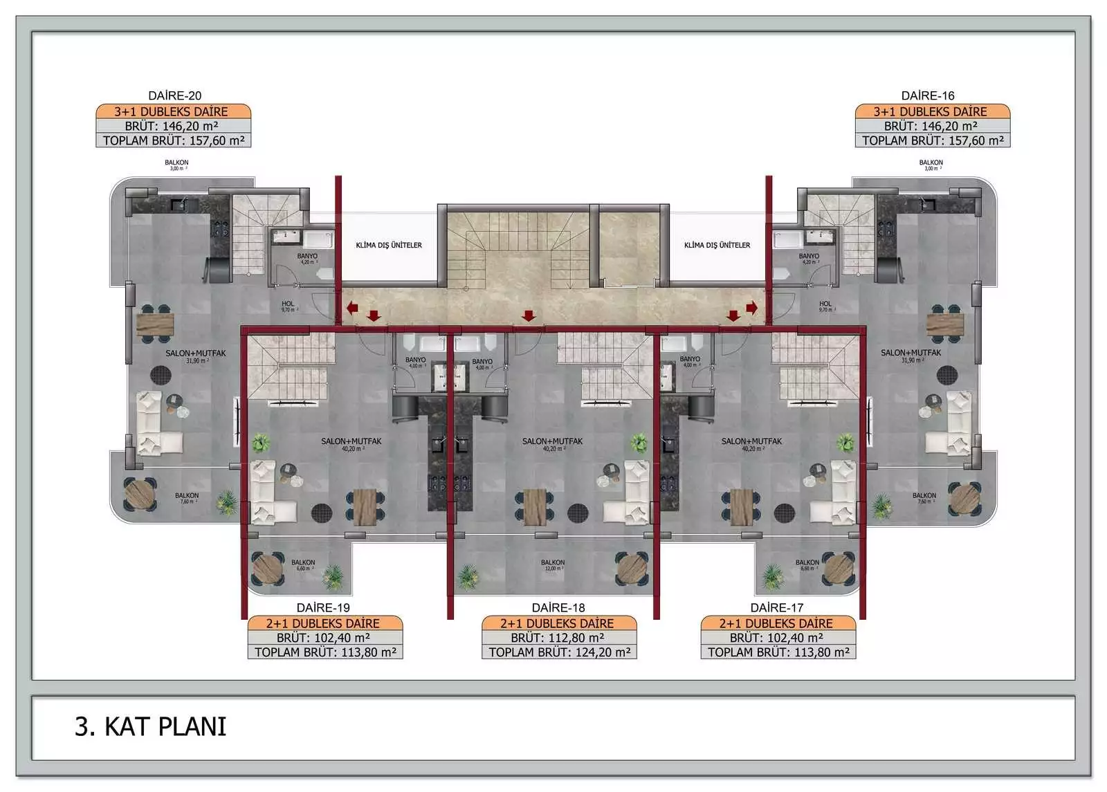 Flat 58m² in Turkey, Kestel. Priced at 220000€ rent photo-19
