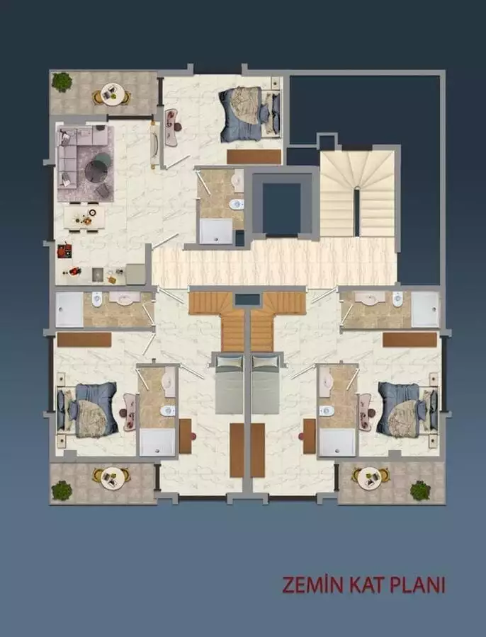 Penthouse 50m² in Turkey, Kestel. Priced at 155000€ rent photo-21