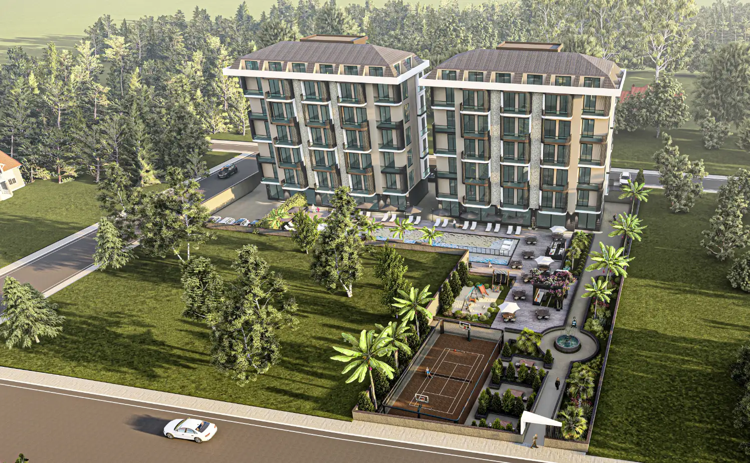 Penthouse 53m² in Turkey, Kestel. Priced at 155000€ rent photo-2