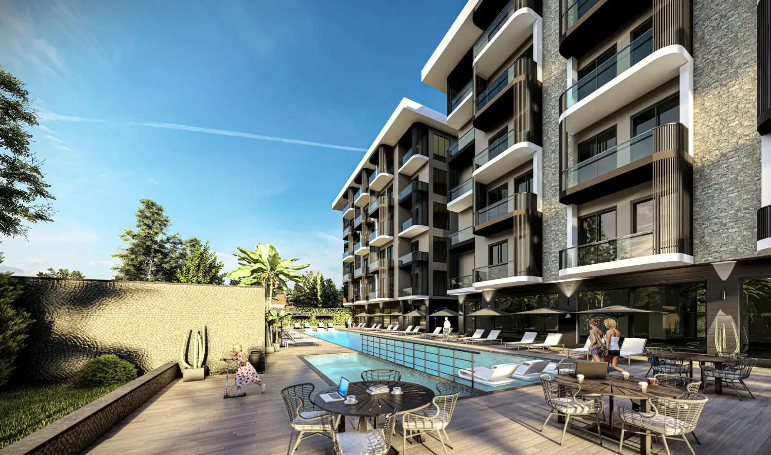 Penthouse 53m² in Turkey, Kestel. Priced at 155000€ rent photo-5