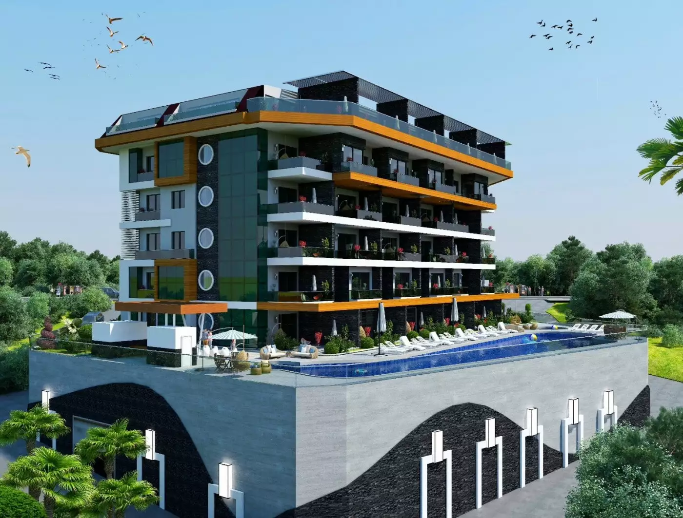 Flat 63m² in Turkey, Kestel. Priced at 275000€ rent photo-1