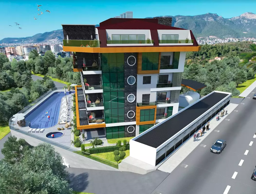 Flat 63m² in Turkey, Kestel. Priced at 275000€ rent photo-3