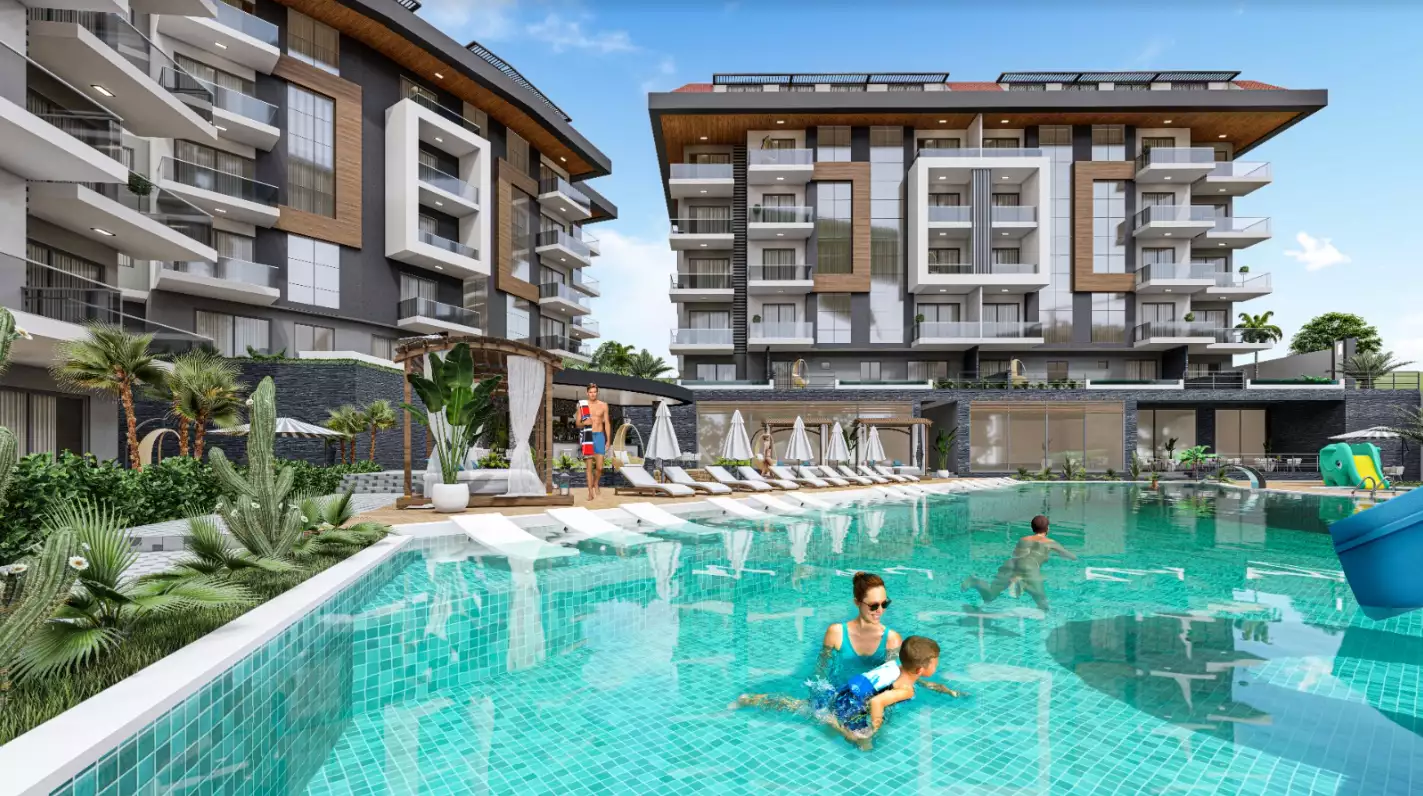 Flat 45m² in Turkey, Kestel. Priced at 140000€ rent photo-4
