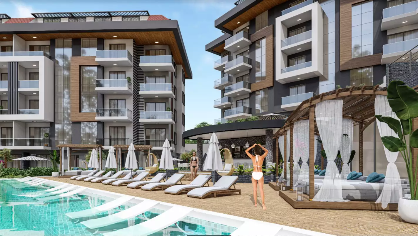 Flat 45m² in Turkey, Kestel. Priced at 140000€ rent photo-5