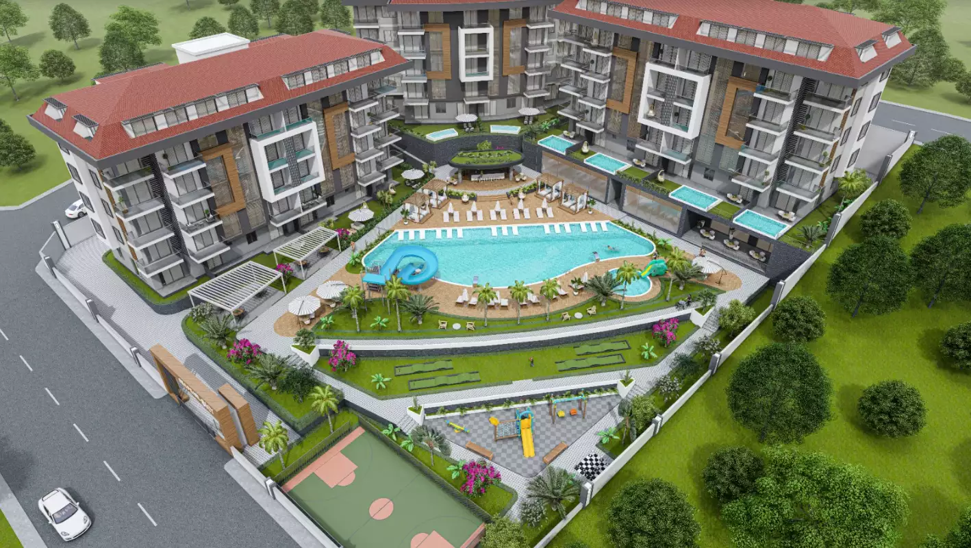 Flat 45m² in Turkey, Kestel. Priced at 140000€ rent photo-9