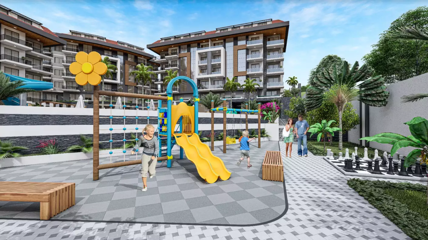 Flat 45m² in Turkey, Kestel. Priced at 140000€ rent photo-11