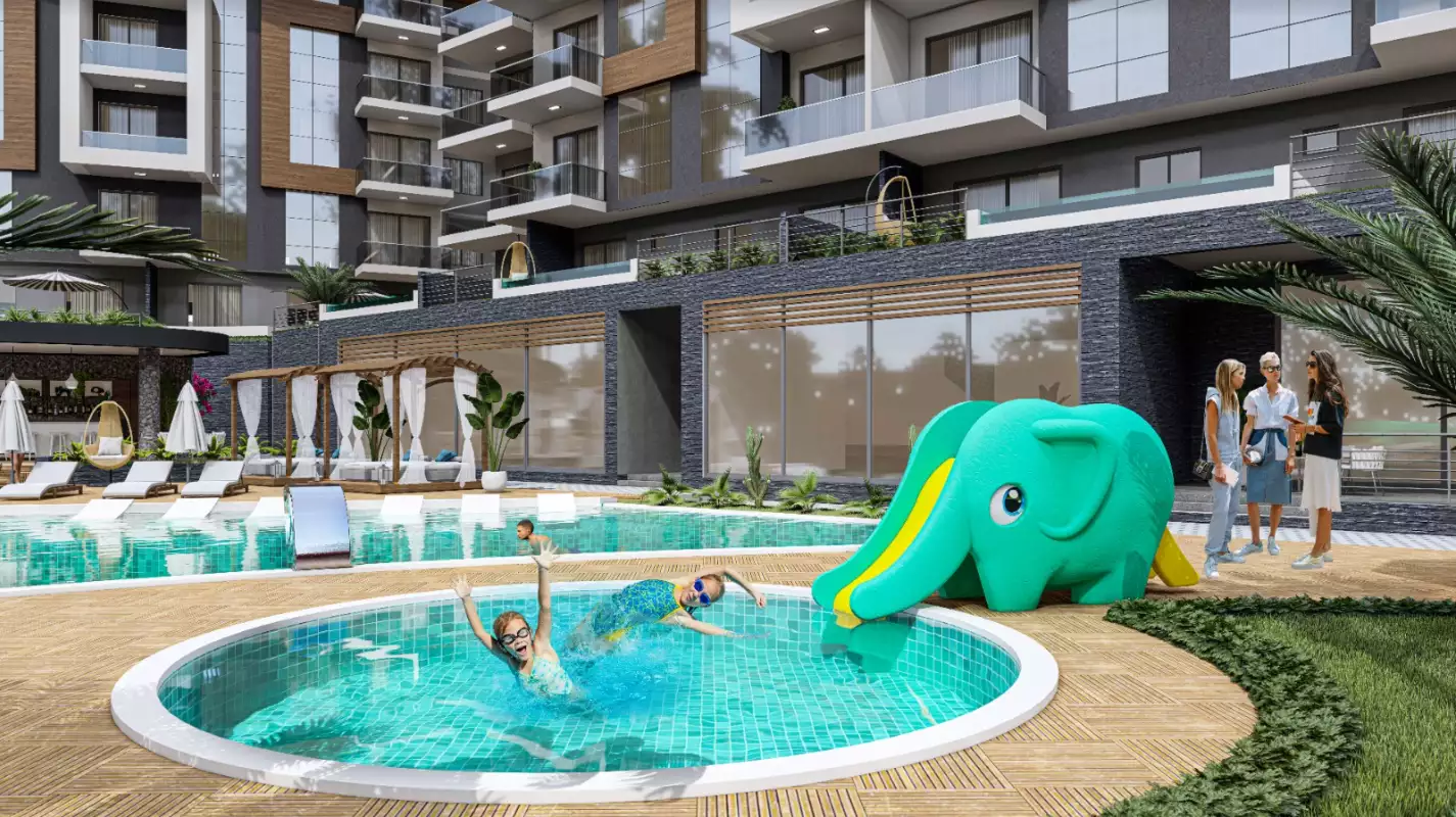 Flat 45m² in Turkey, Kestel. Priced at 140000€ rent photo-12