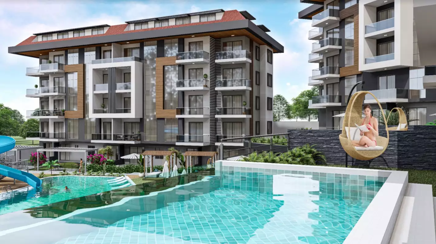 Flat 45m² in Turkey, Kestel. Priced at 140000€ rent photo-13