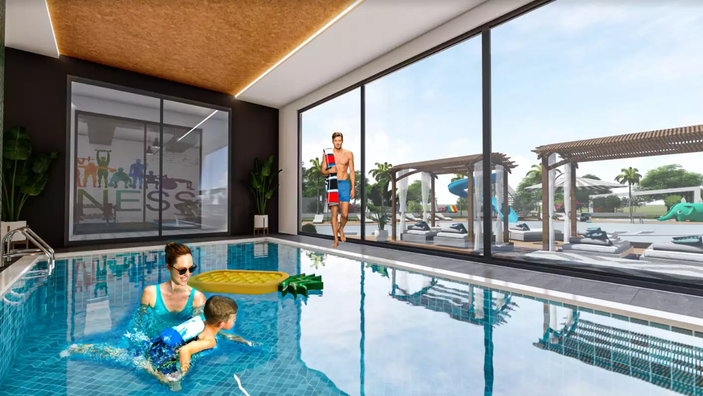 Flat 45m² in Turkey, Kestel. Priced at 140000€ rent photo-18