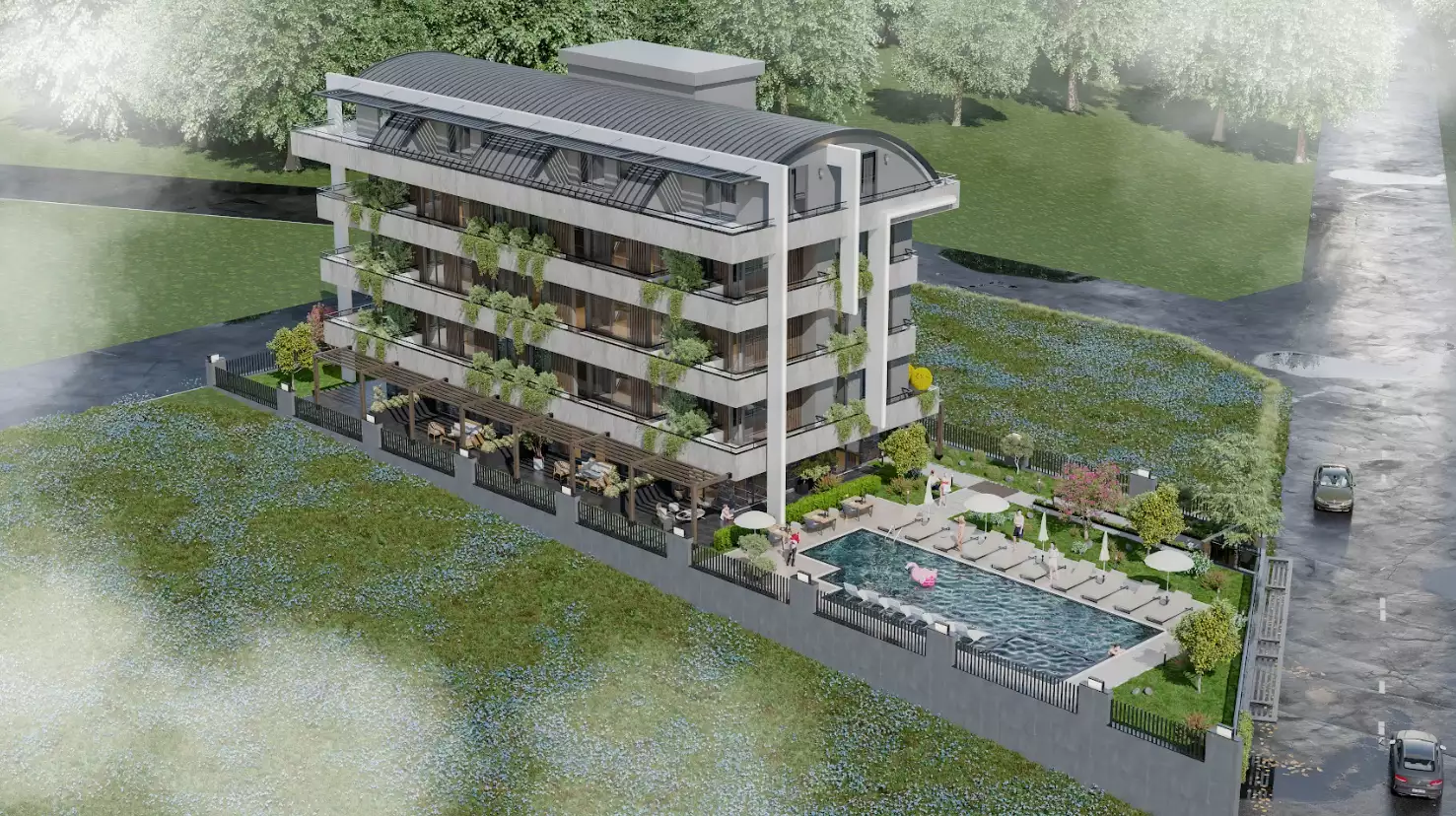 Flat 74m² in Turkey, Alania. Priced at 269000€ rent photo-9