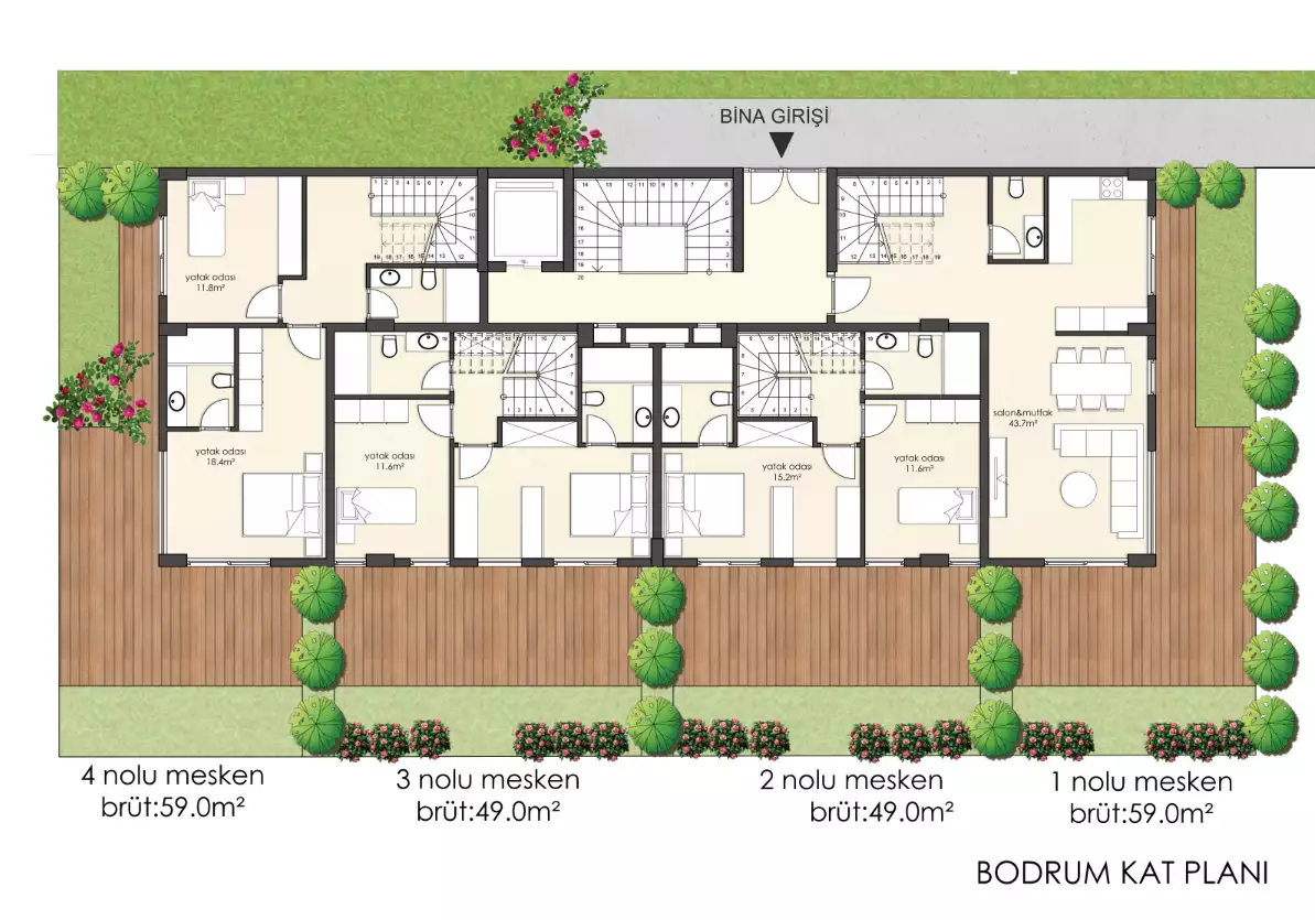 Flat 74m² in Turkey, Alania. Priced at 269000€ rent photo-25