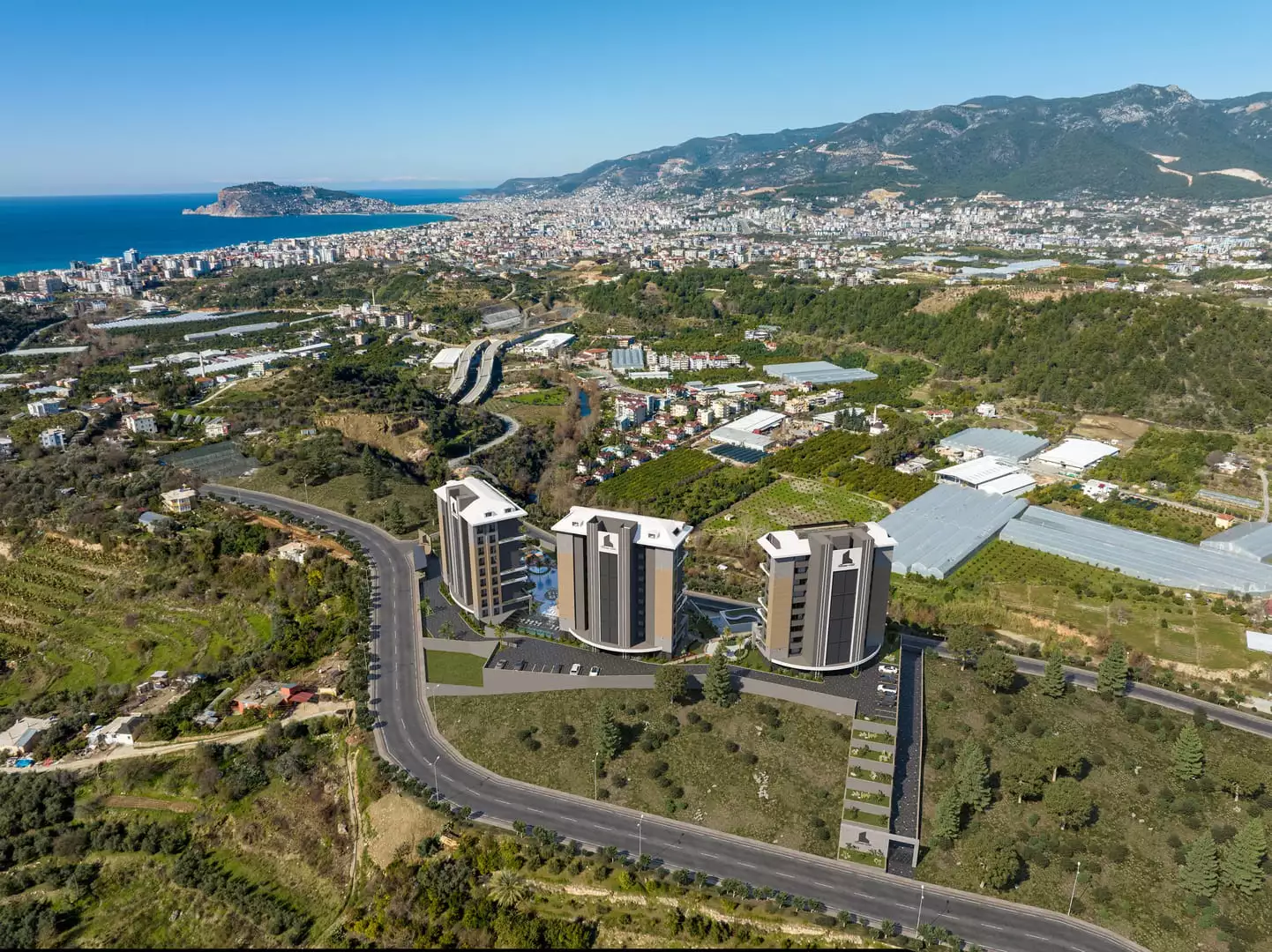 Flat 54m² in Turkey, Kestel. Priced at 170000€ rent photo-3