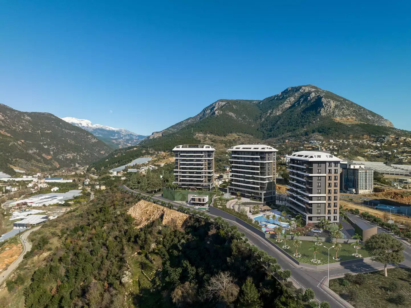 Flat 54m² in Turkey, Kestel. Priced at 170000€ rent photo-4