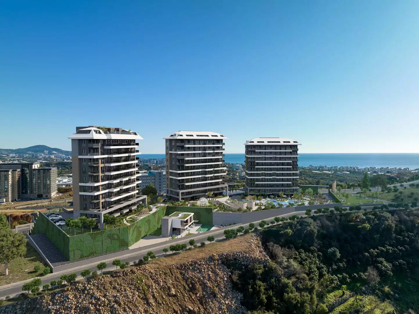 Flat 54m² in Turkey, Kestel. Priced at 170000€ rent photo-5