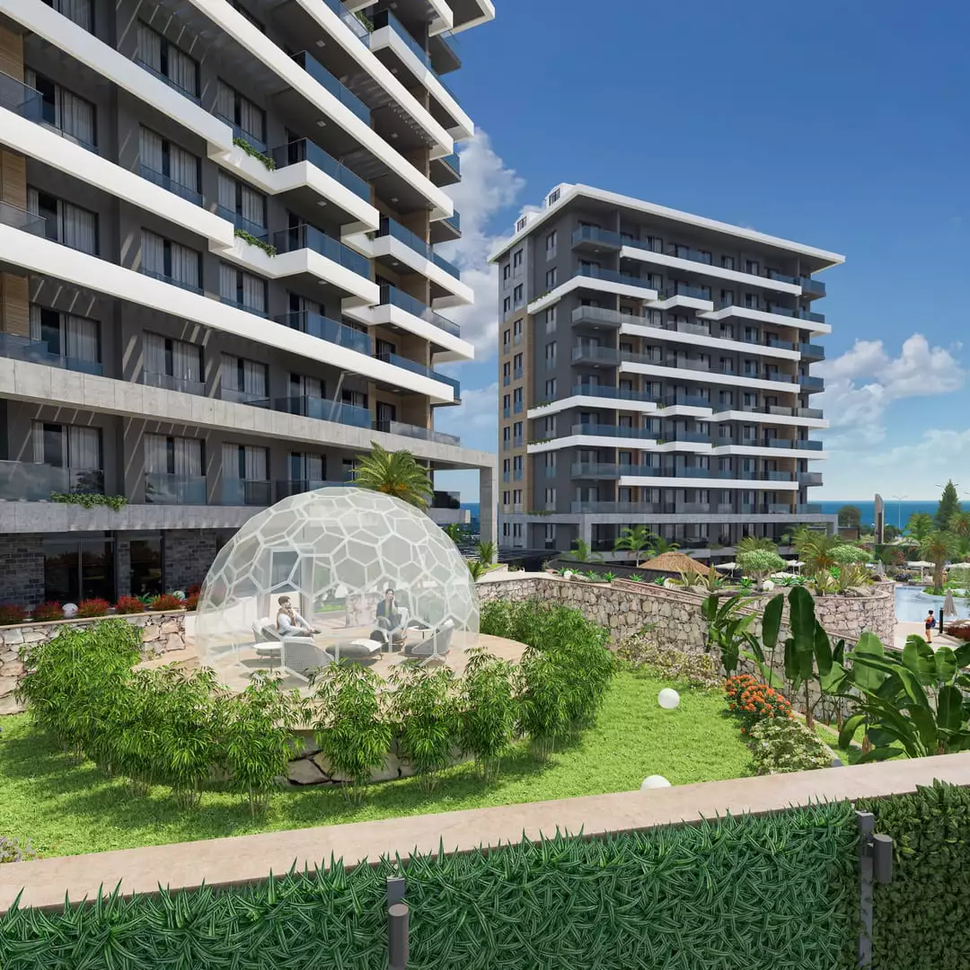 Flat 54m² in Turkey, Kestel. Priced at 170000€ rent photo-10