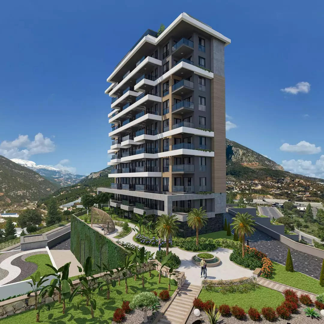 Flat 54m² in Turkey, Kestel. Priced at 170000€ rent photo-11