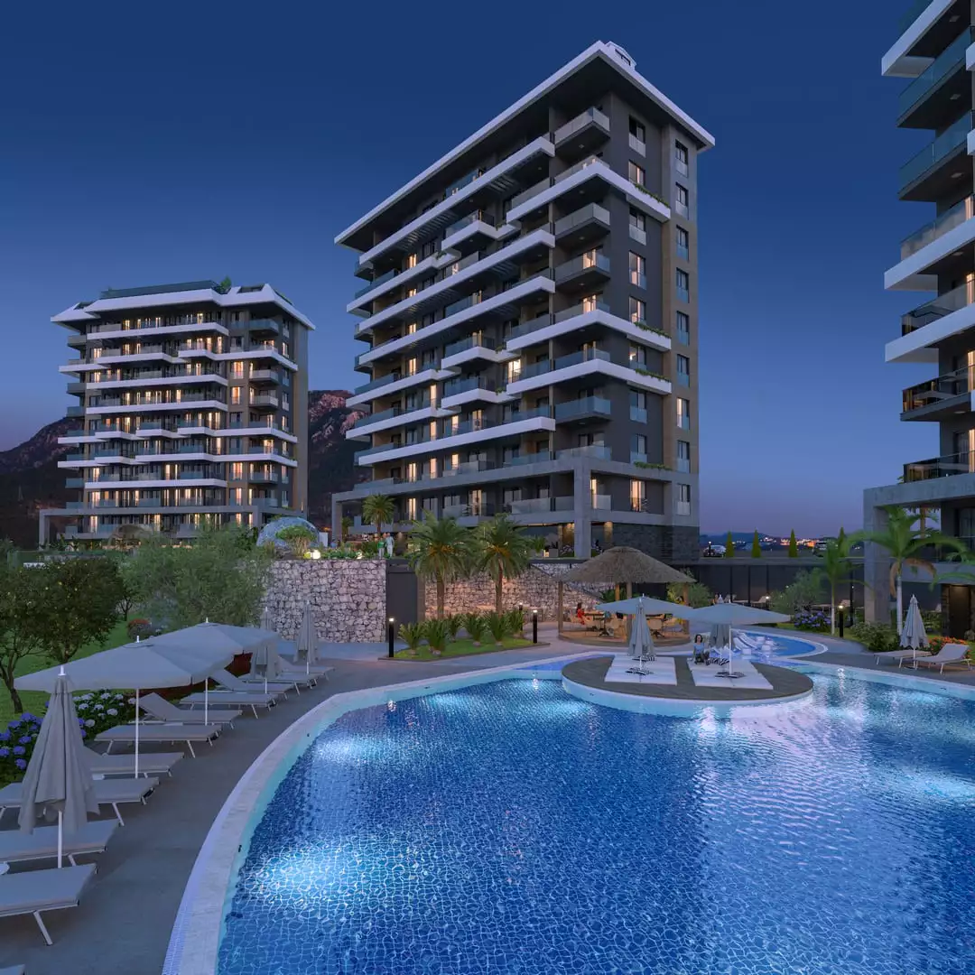 Flat 54m² in Turkey, Kestel. Priced at 170000€ rent photo-15
