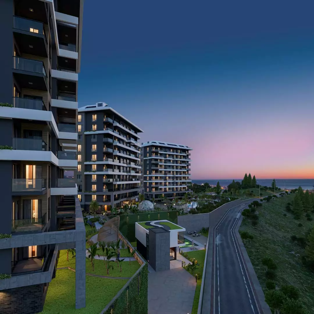 Flat 54m² in Turkey, Kestel. Priced at 170000€ rent photo-16