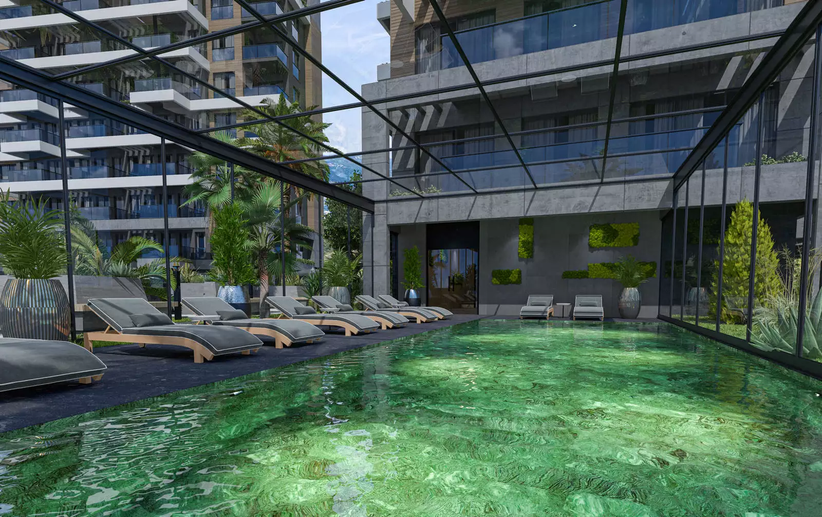 Flat 54m² in Turkey, Kestel. Priced at 170000€ rent photo-24