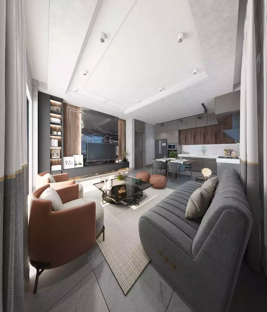 Flat 54m² in Turkey, Kestel. Priced at 170000€ rent photo-30
