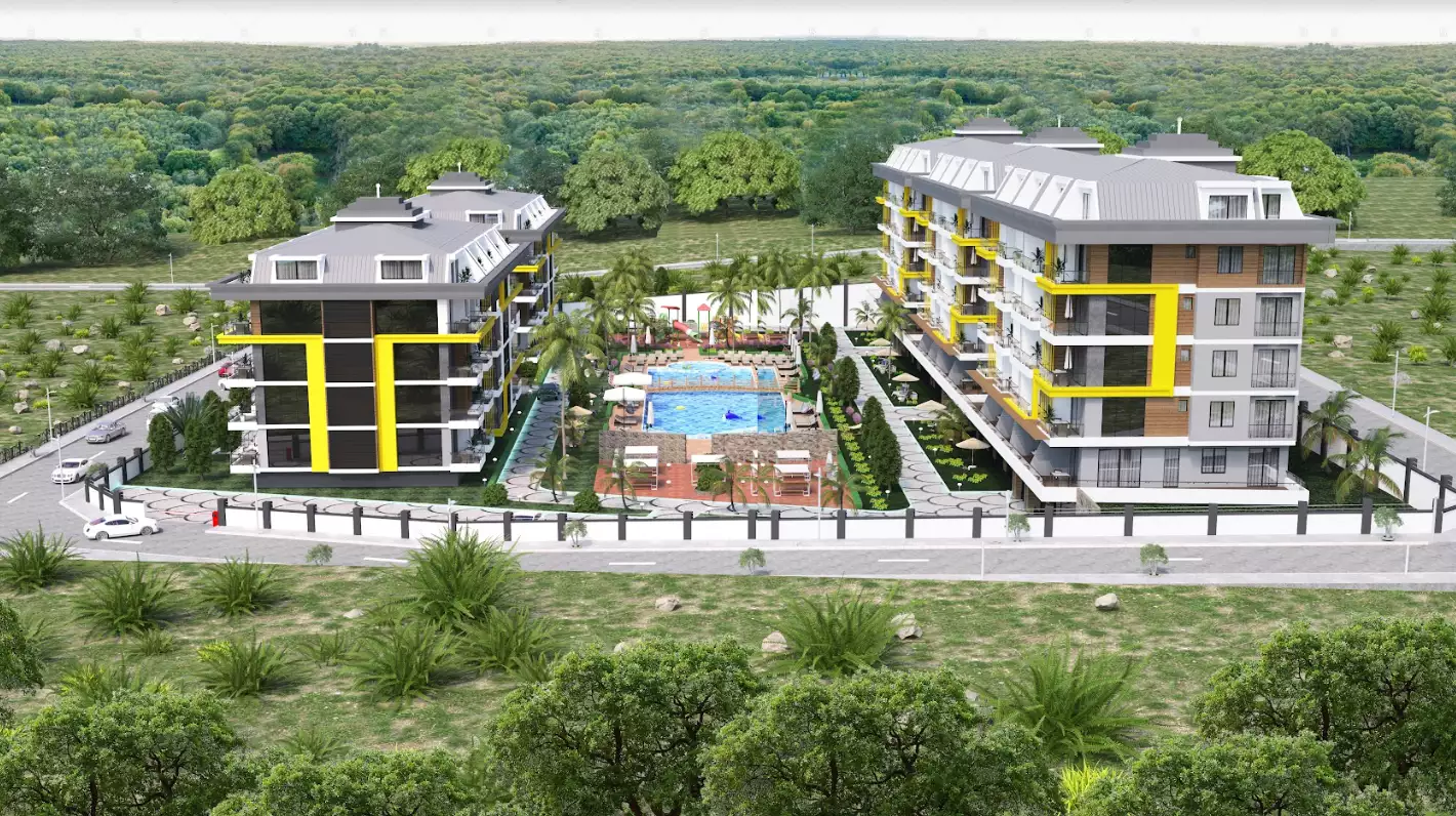 Flat 43m² in Turkey, Kestel. Priced at 210000€ rent photo-8