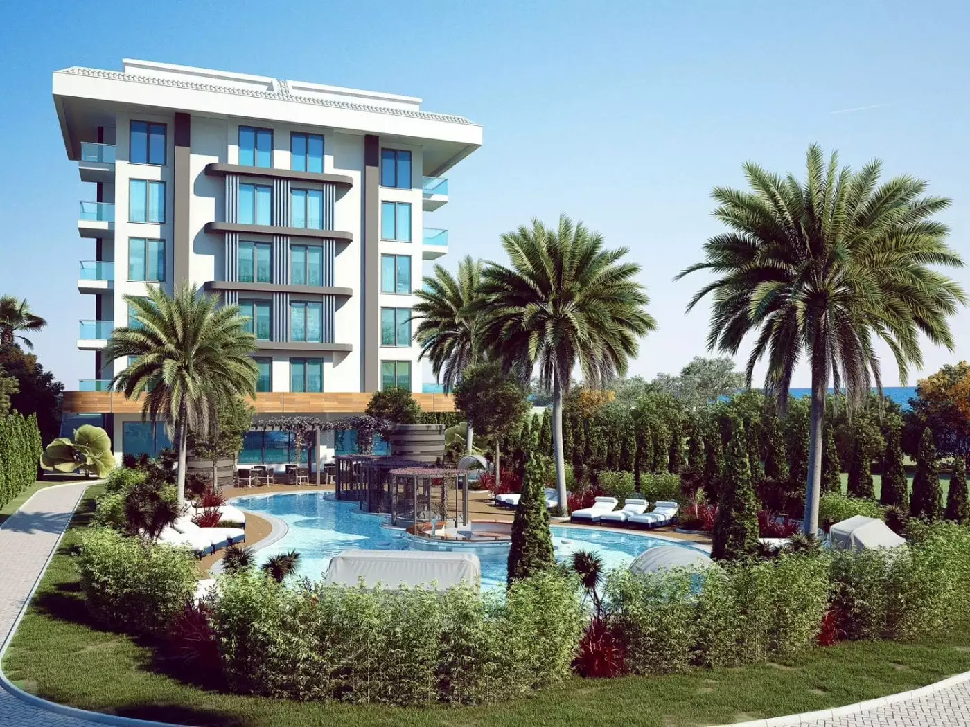 Flat 90m² in Turkey, Kestel. Priced at 272000€ rent photo-1