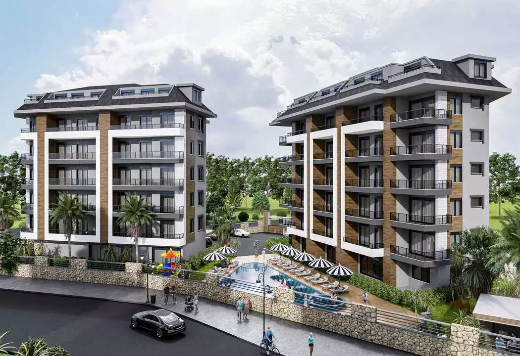 Flat 124m² in Turkey, Tosmur. Priced at 165000€ rent photo-1