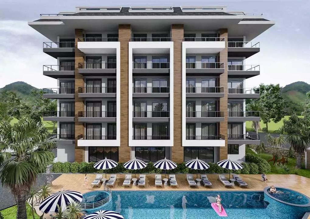 Flat 124m² in Turkey, Tosmur. Priced at 165000€ rent photo-2
