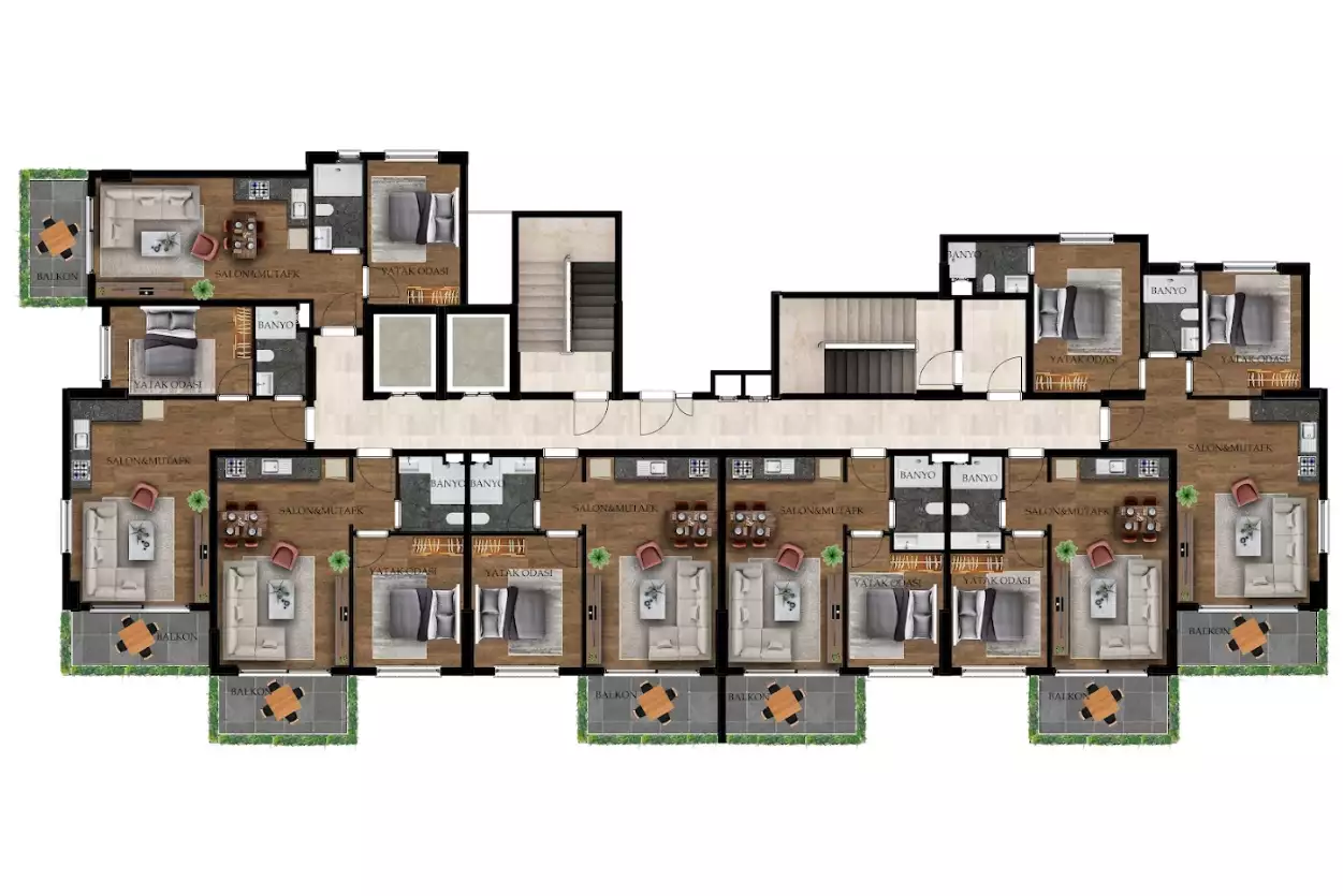 Penthouse 48m² in Turkey, Tosmur. Priced at 170000€ rent photo-26