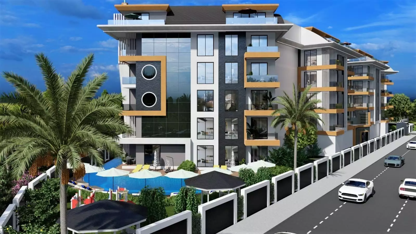 Flat 46m² in Turkey, Oba. Priced at 183000€ rent photo-3