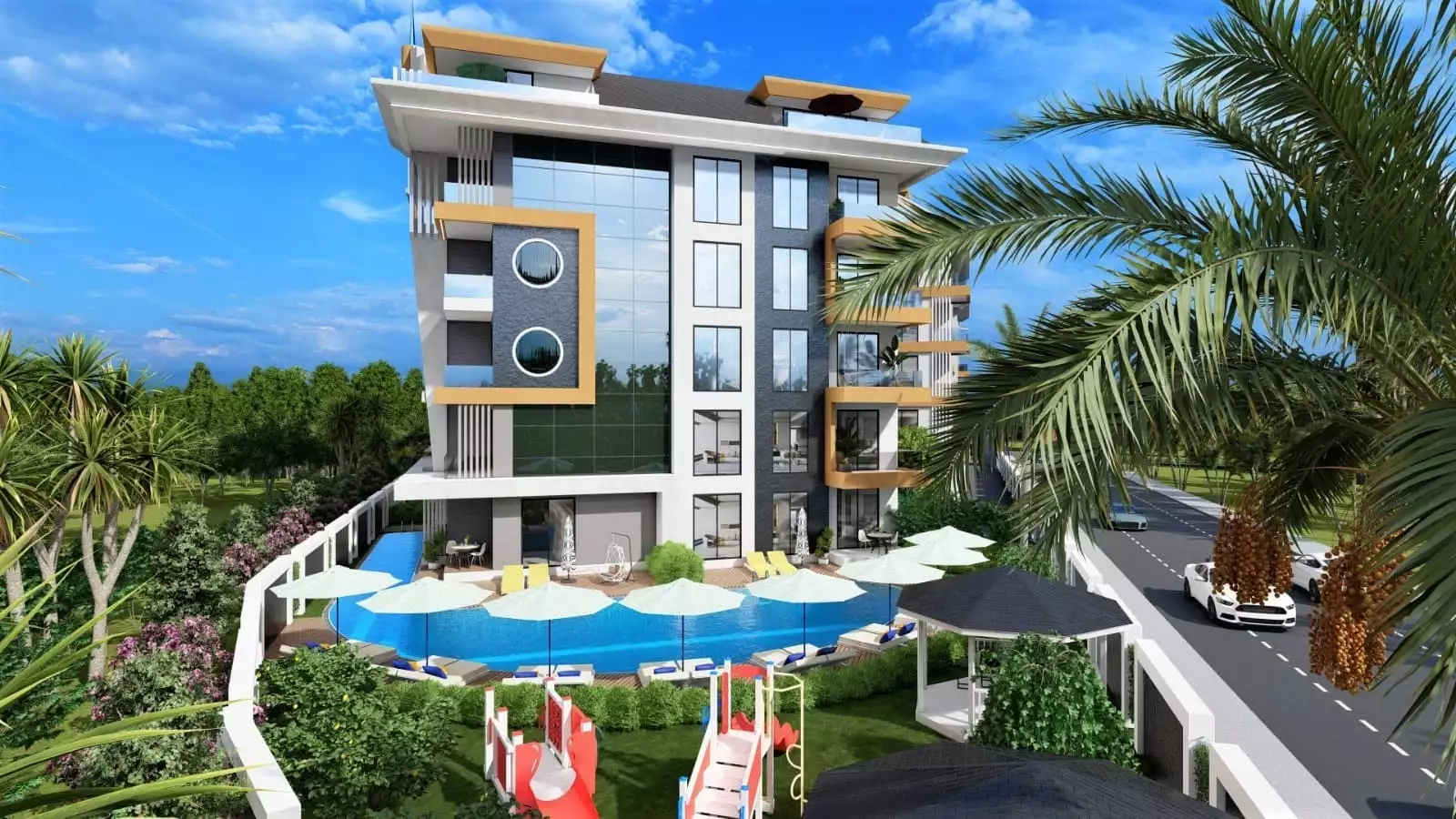 Flat 46m² in Turkey, Oba. Priced at 183000€ rent photo-7