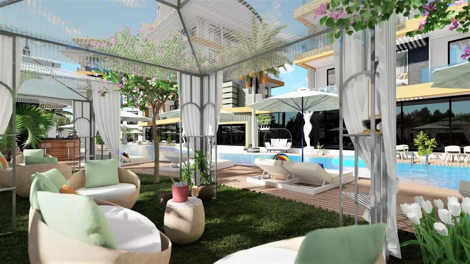 Flat 46m² in Turkey, Oba. Priced at 183000€ rent photo-8