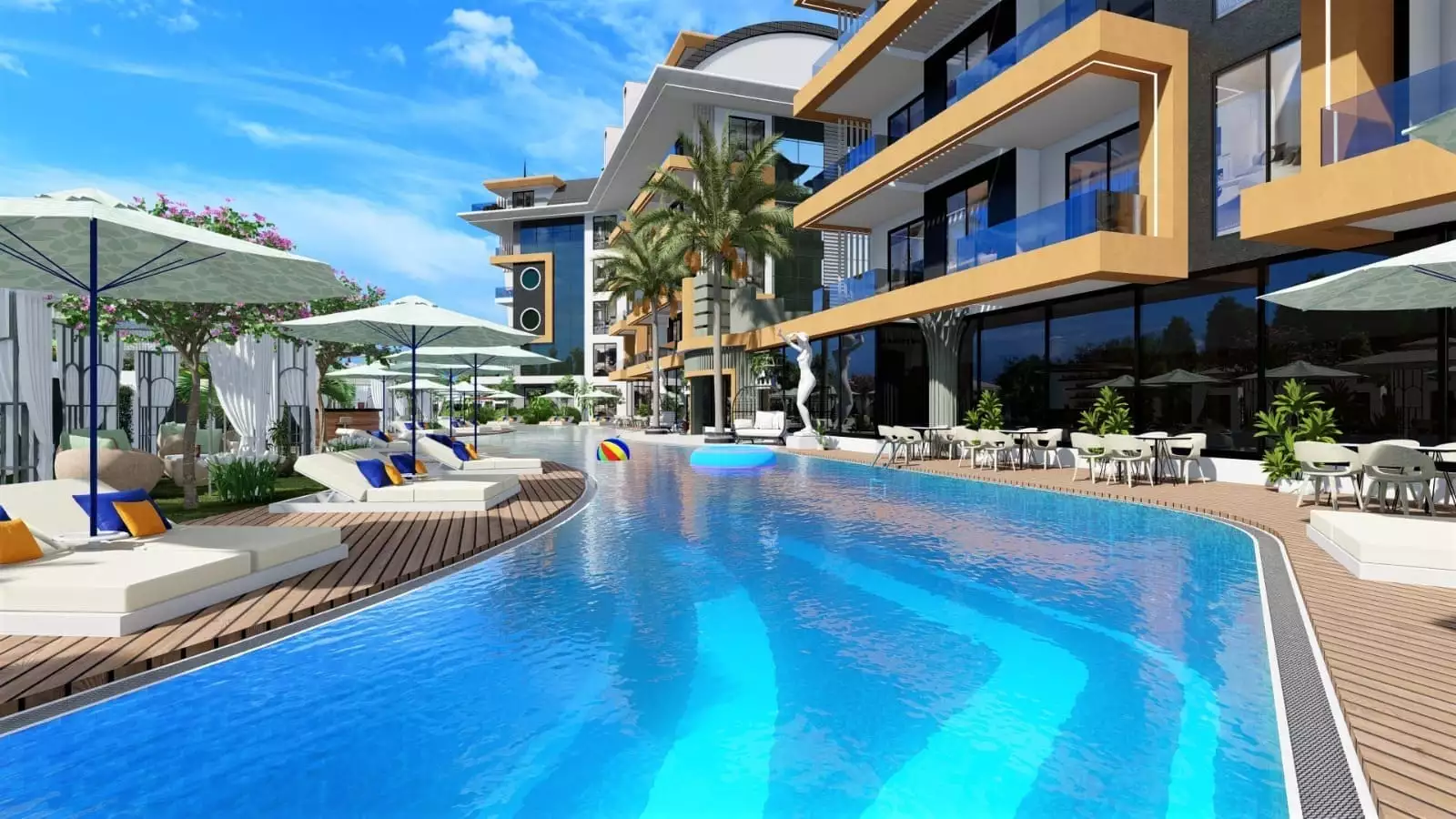 Flat 46m² in Turkey, Oba. Priced at 183000€ rent photo-16