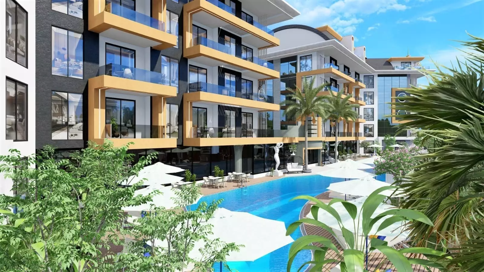 Flat 46m² in Turkey, Oba. Priced at 183000€ rent photo-18