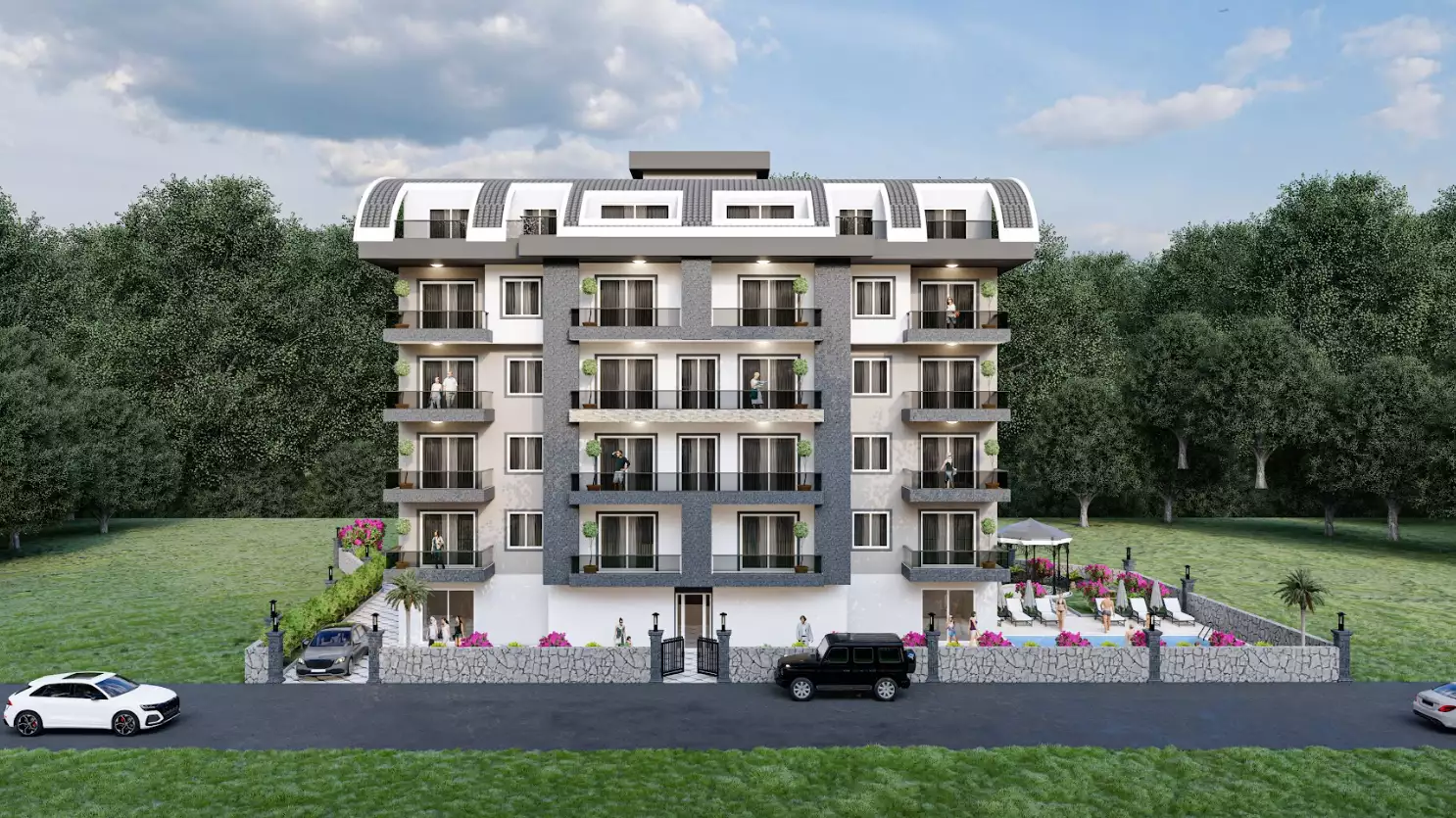 Flat 84m² in Turkey, Oba. Priced at 188000€ rent photo-2