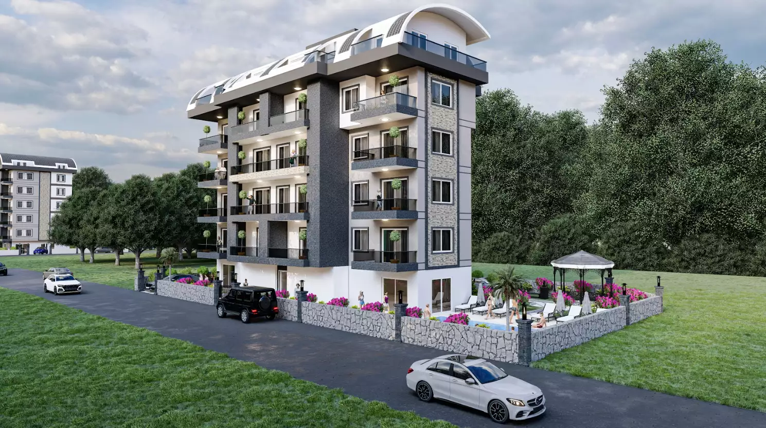 Flat 84m² in Turkey, Oba. Priced at 188000€ rent photo-3
