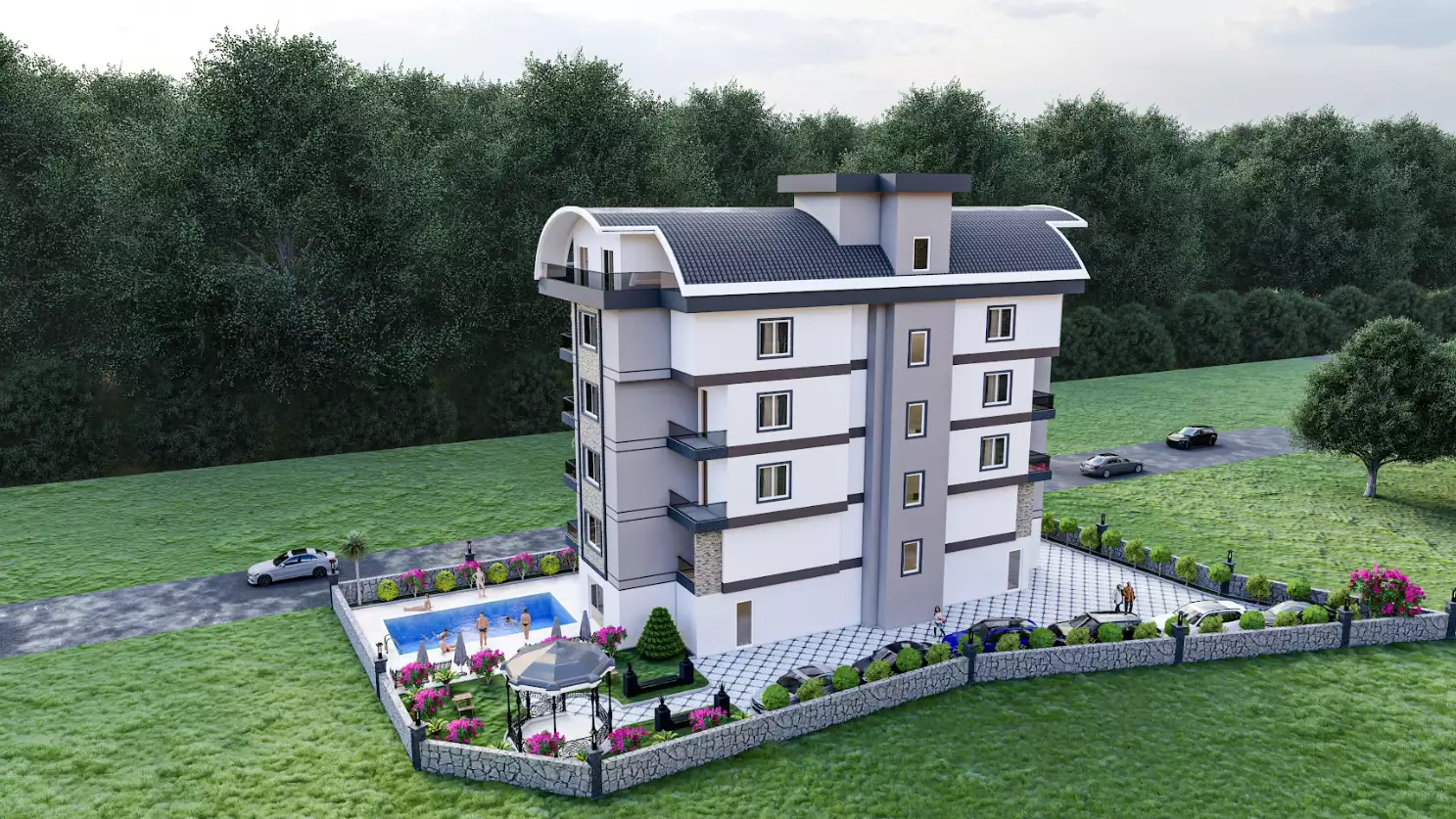Flat 84m² in Turkey, Oba. Priced at 188000€ rent photo-4