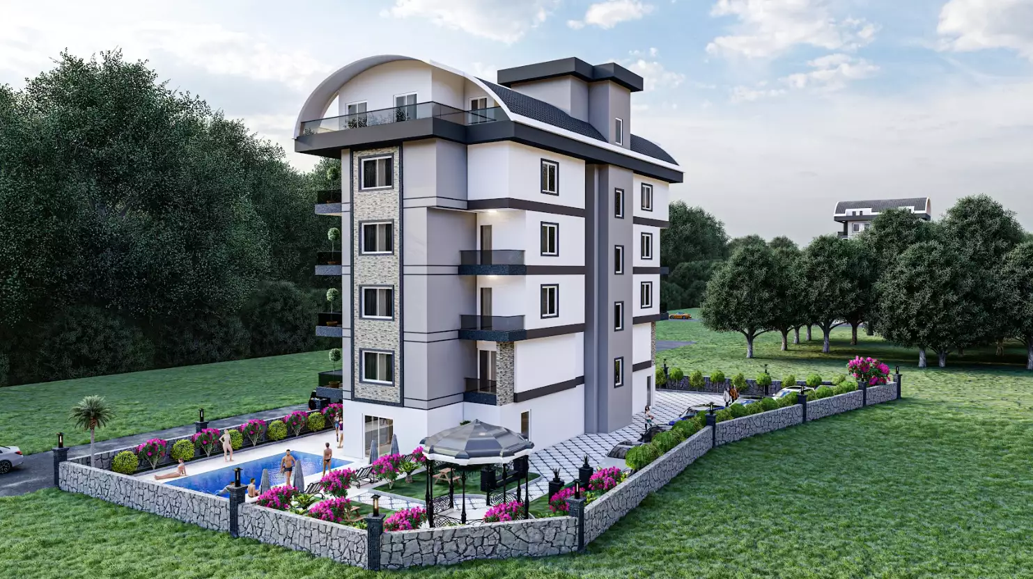 Flat 84m² in Turkey, Oba. Priced at 188000€ rent photo-5