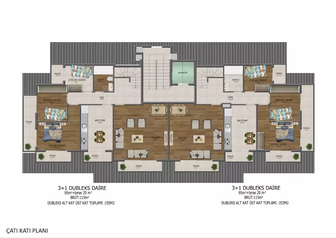 Flat 84m² in Turkey, Oba. Priced at 188000€ rent photo-17