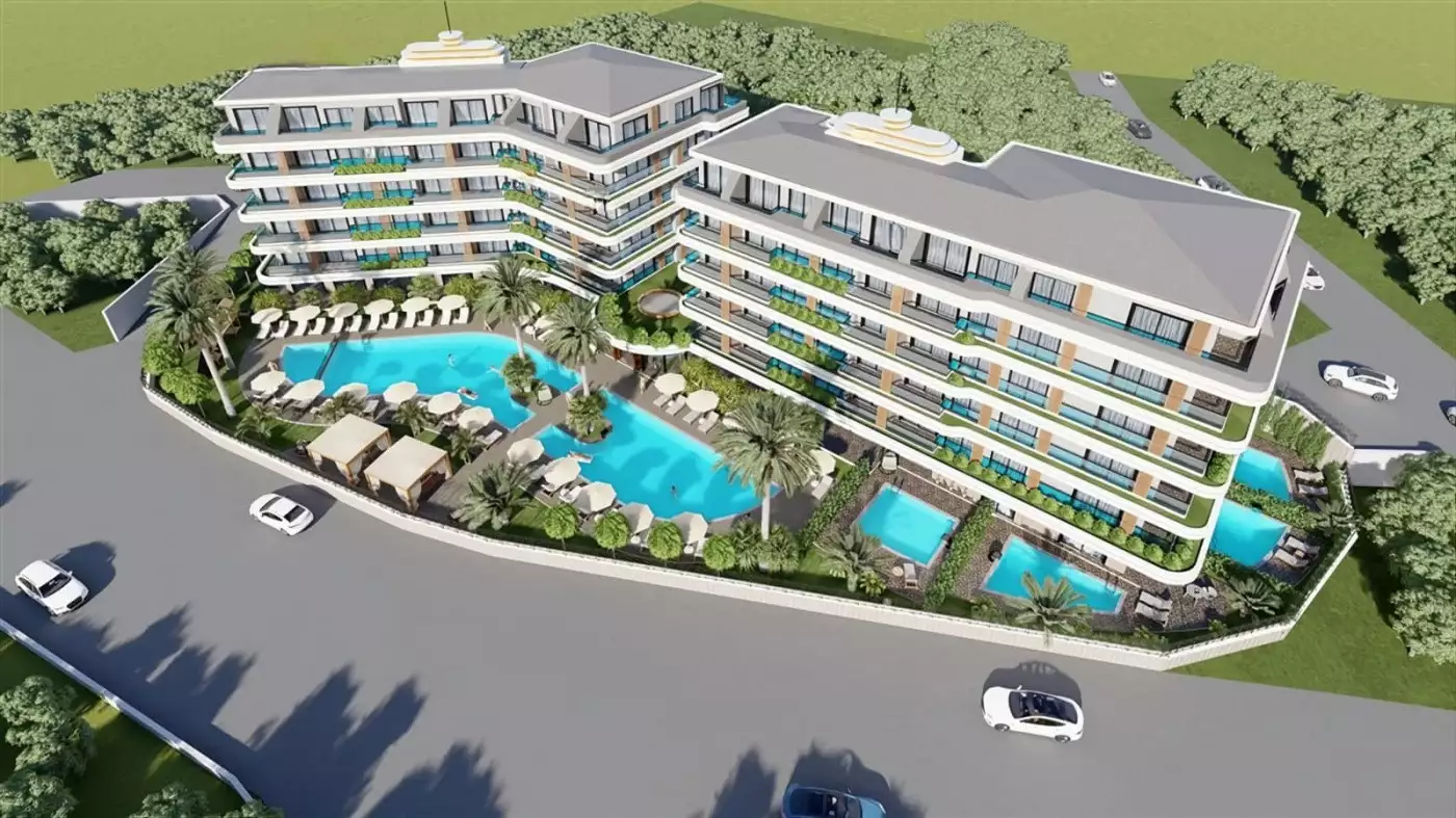 Townhouse 51m² in Turkey, Oba. Priced at 154000€ rent photo-1