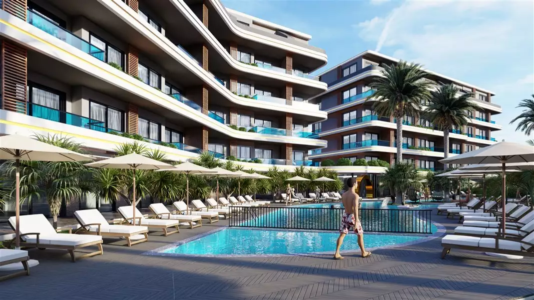 Townhouse 51m² in Turkey, Oba. Priced at 154000€ rent photo-5