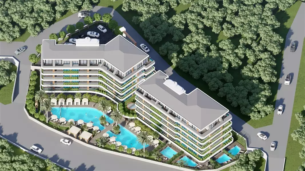 Townhouse 51m² in Turkey, Oba. Priced at 154000€ rent photo-13